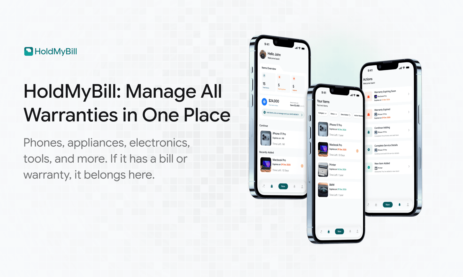 Screenshot 2 of HoldMyBill