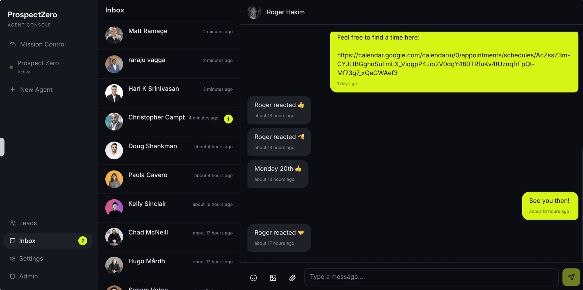 Screenshot 3 of ProspectZero