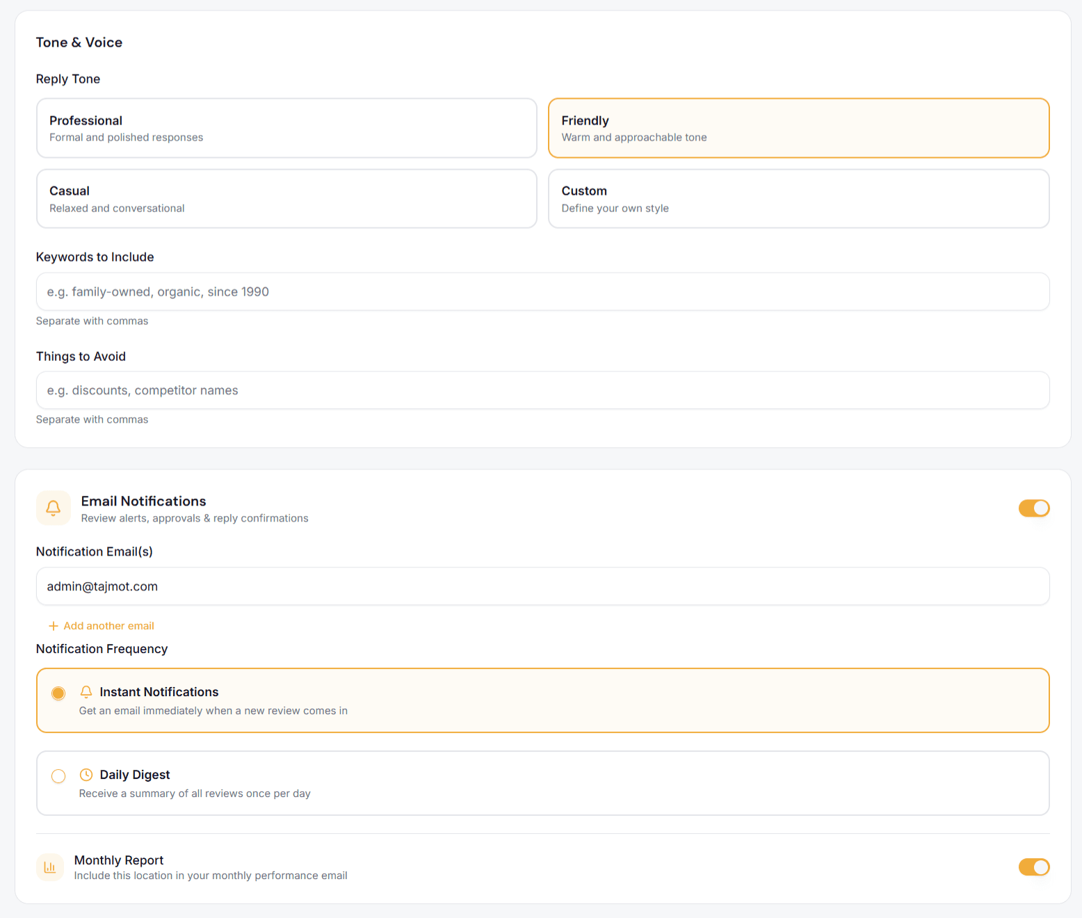 Screenshot 4 of bizafy – Reply For Me