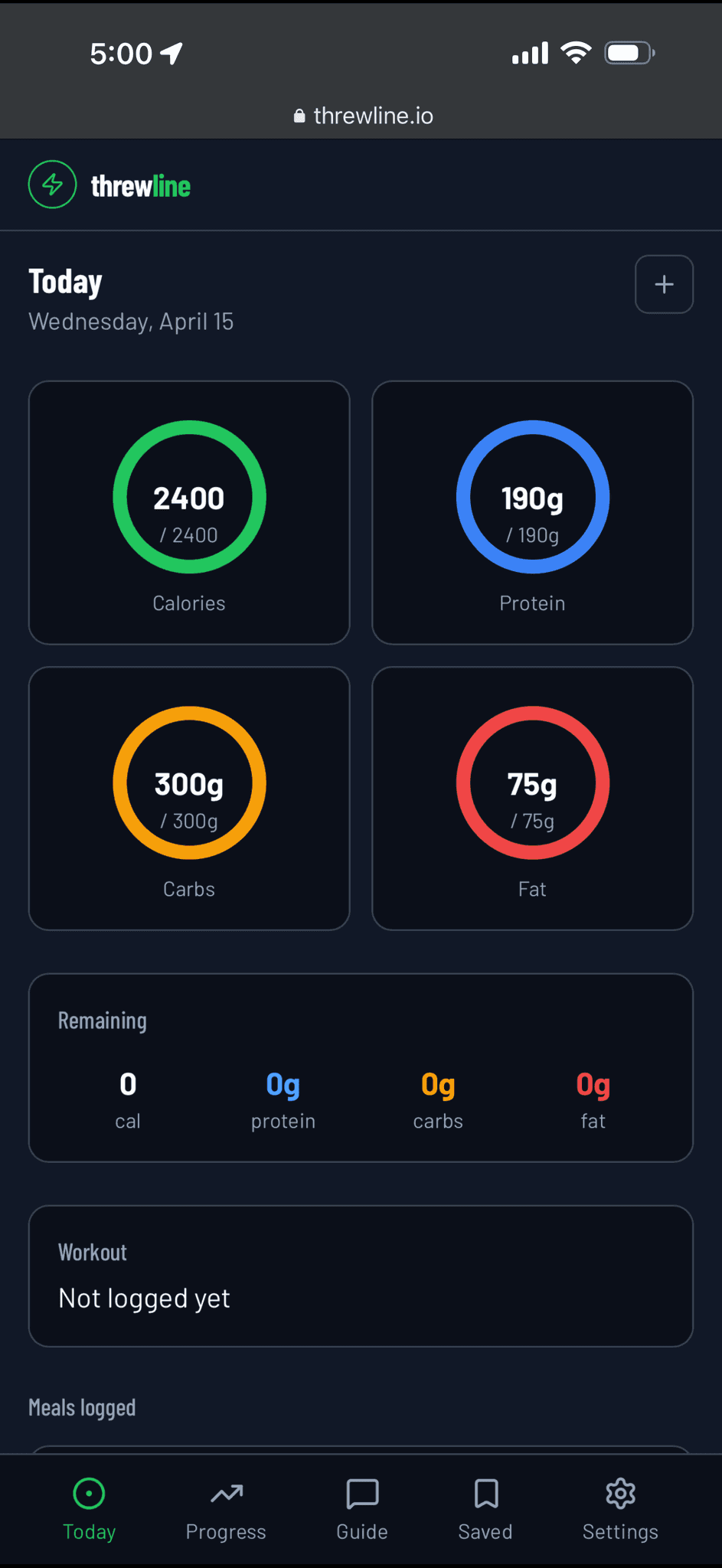 Screenshot 3 of Threwline