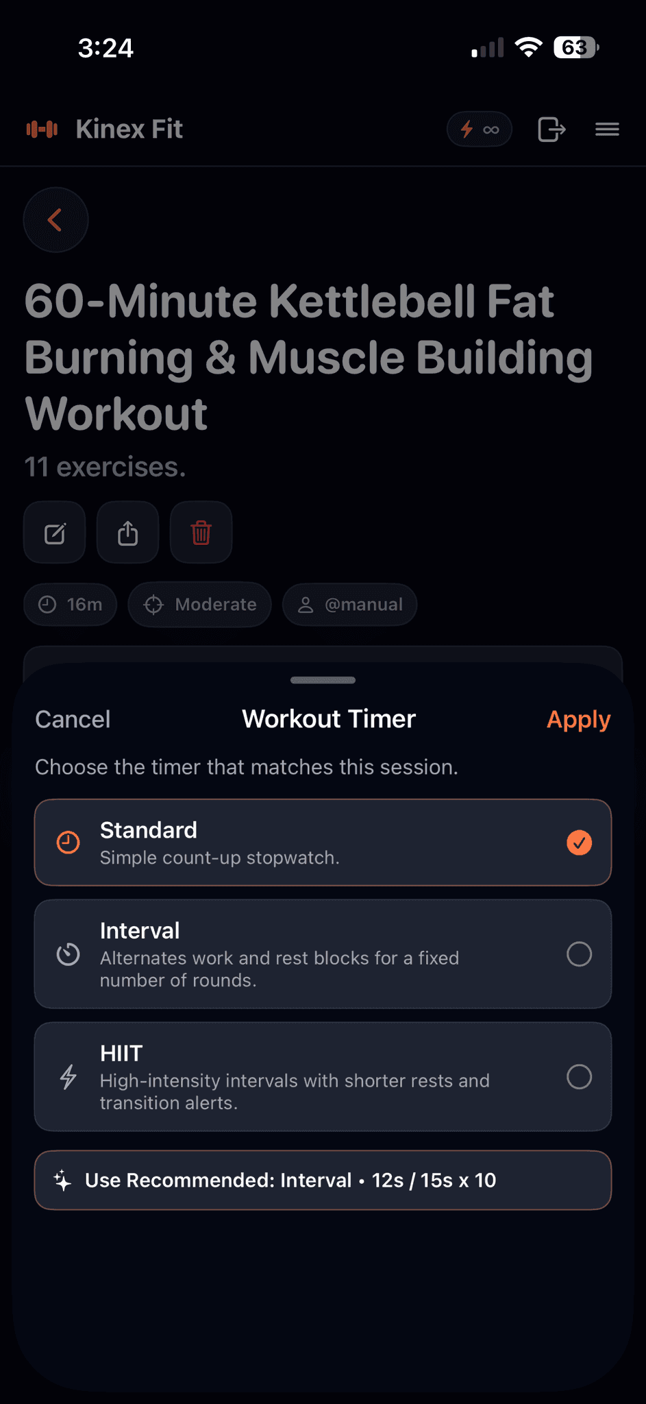 Screenshot 6 of Kinex Fit