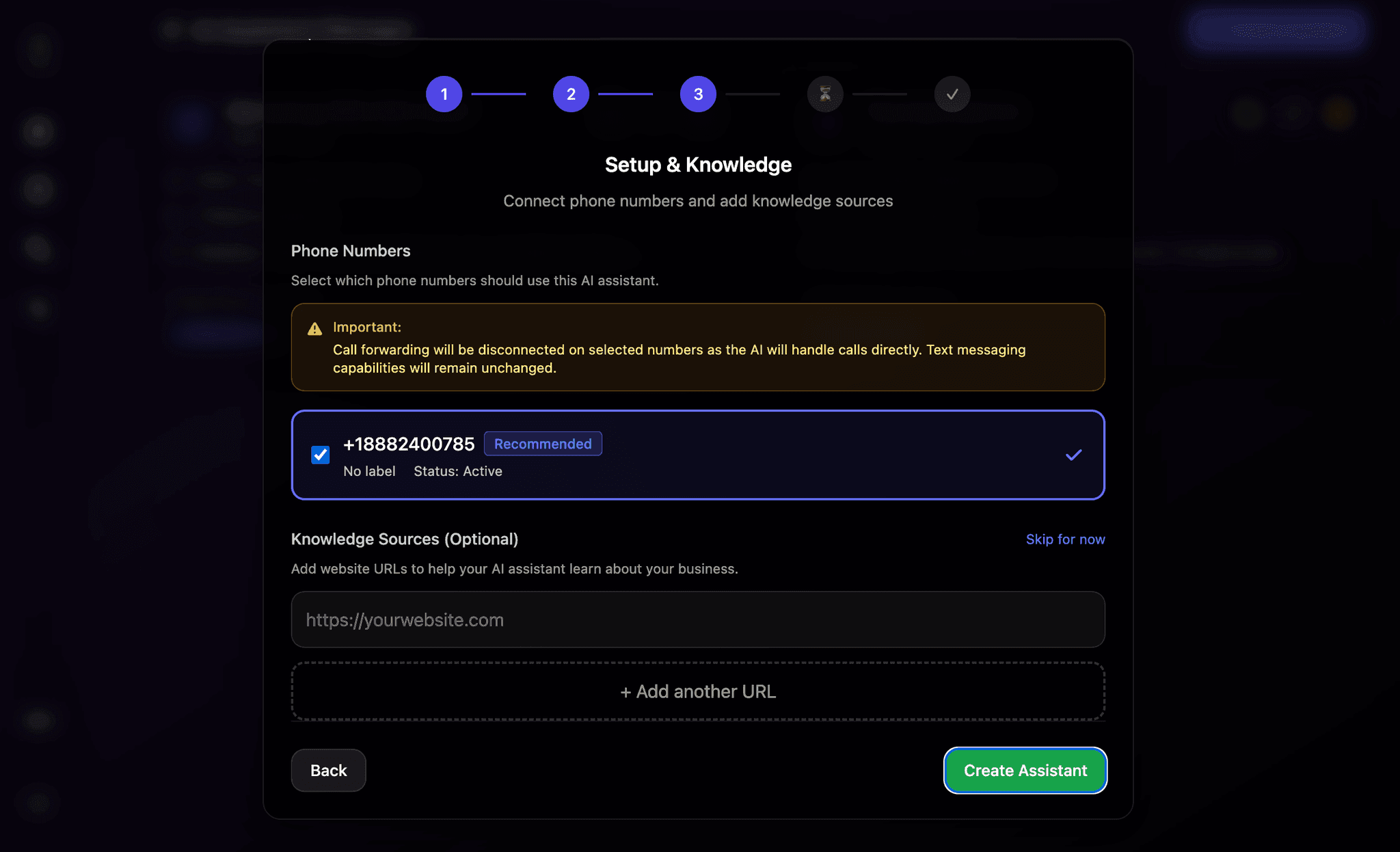 Screenshot 3 of AI Phone Number