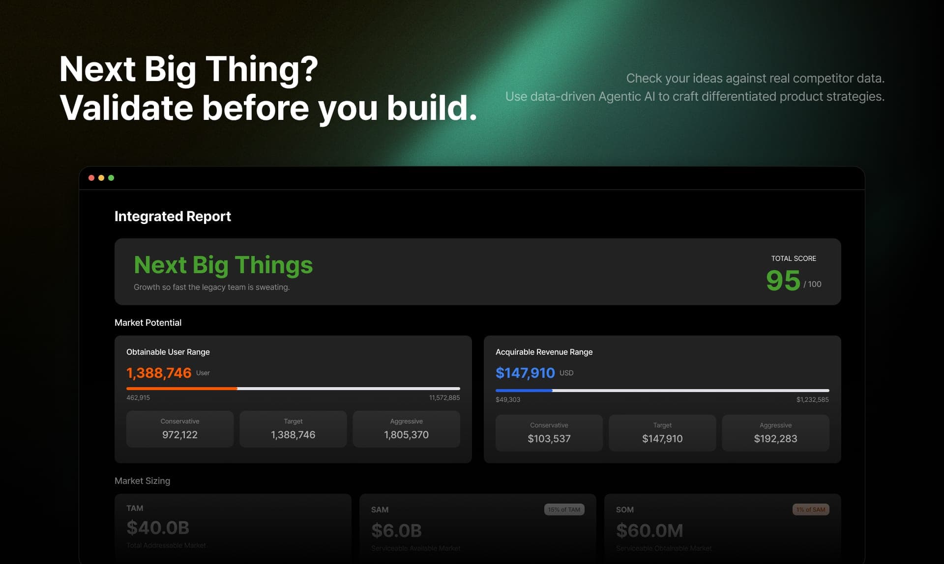 Screenshot 4 of Bunzee AI — Validate Ideas with Real Dat