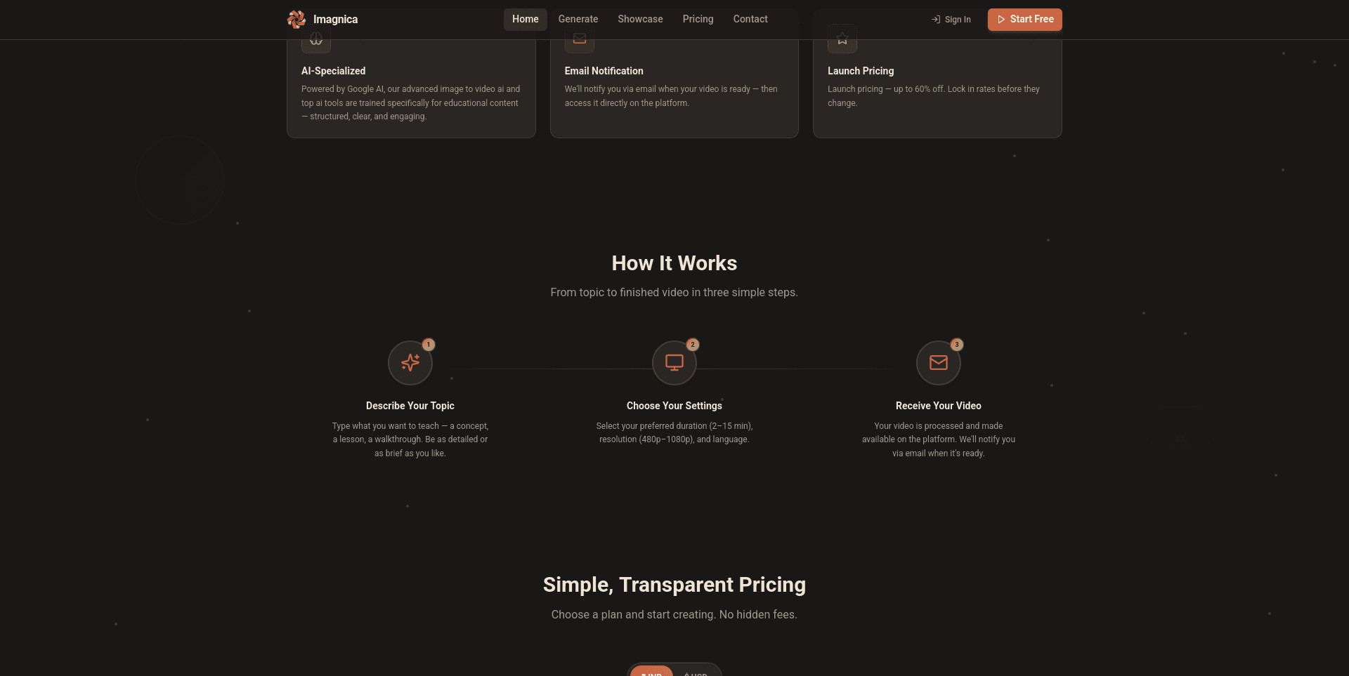 Screenshot 7 of Imagnica AI