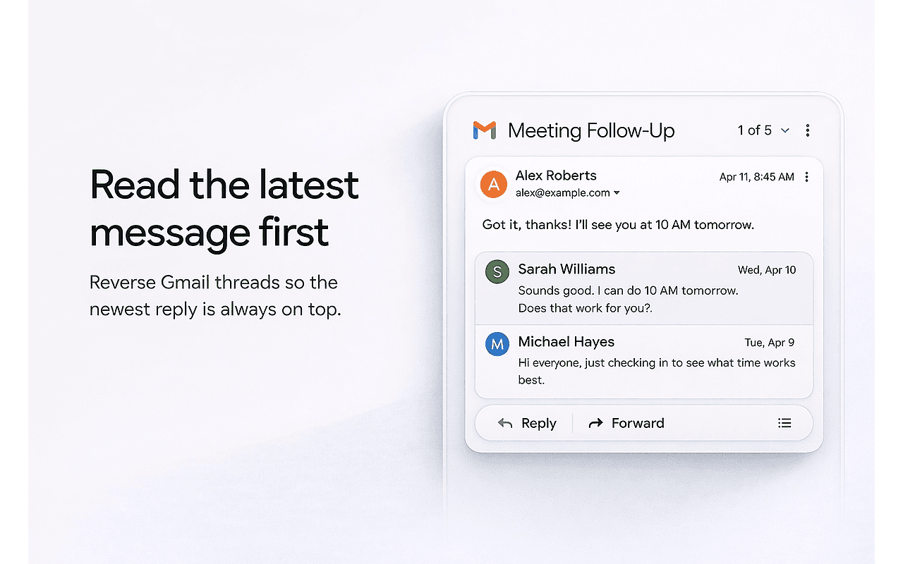 Screenshot 1 of Apparent for Gmail