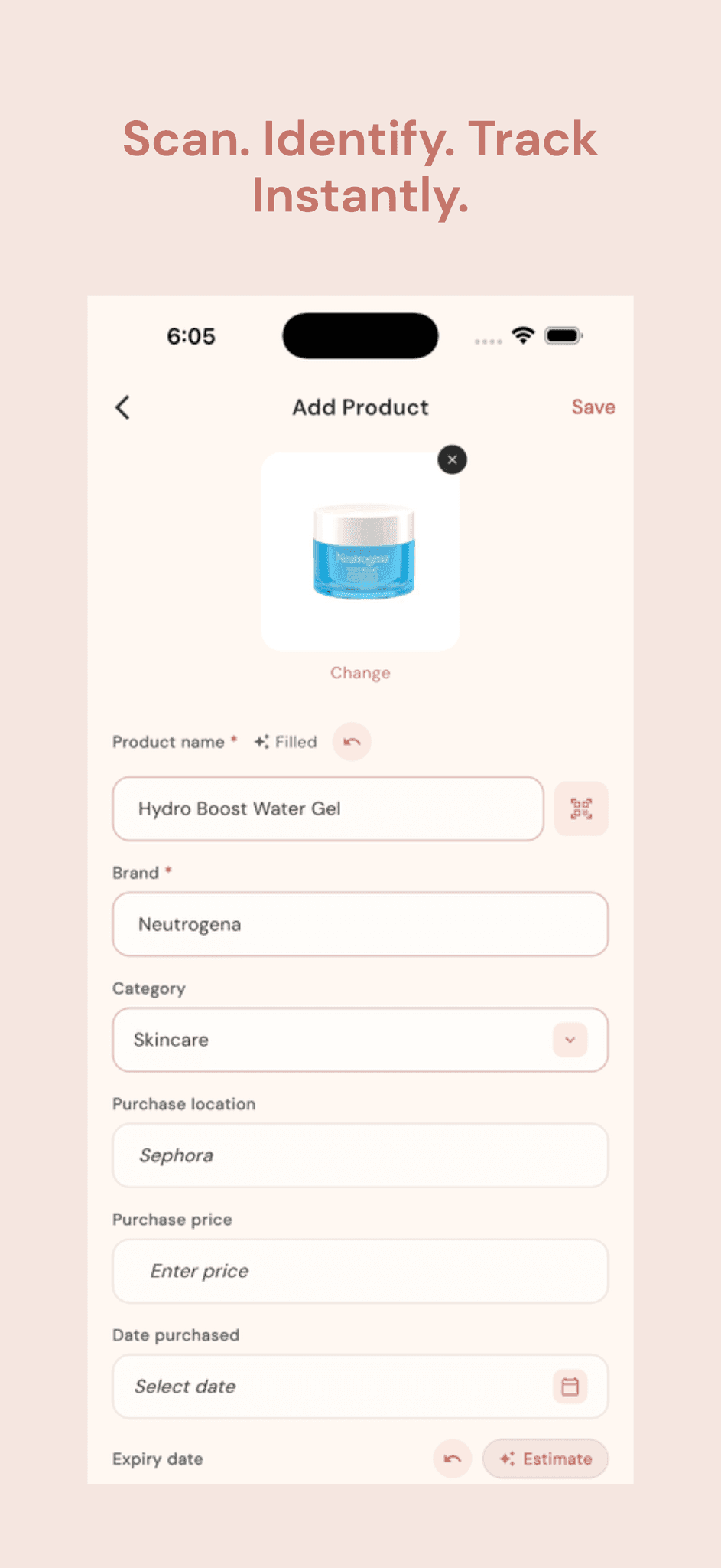 Screenshot 2 of ShelfCheck: Beauty Organizer