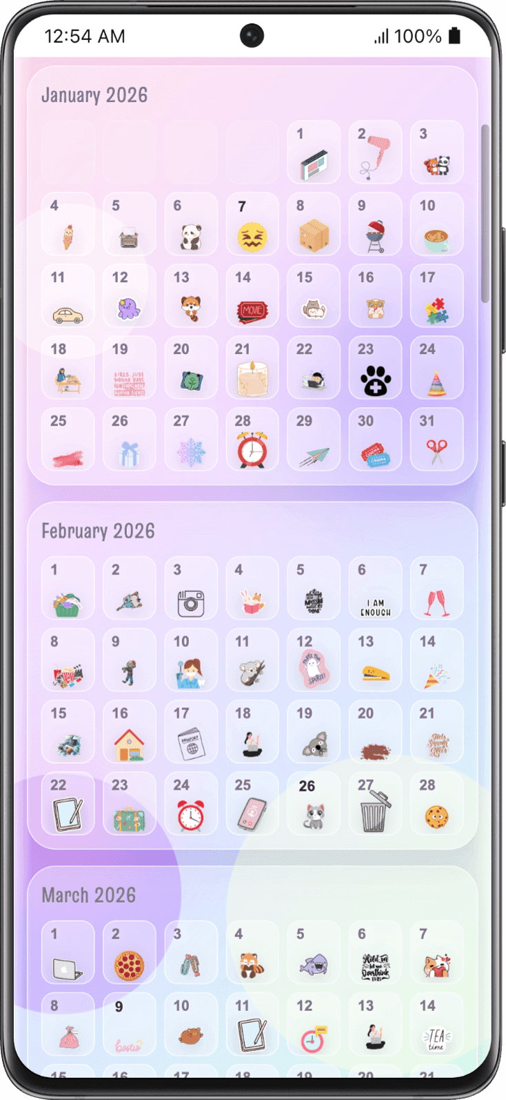 Screenshot 5 of Daily Sticky