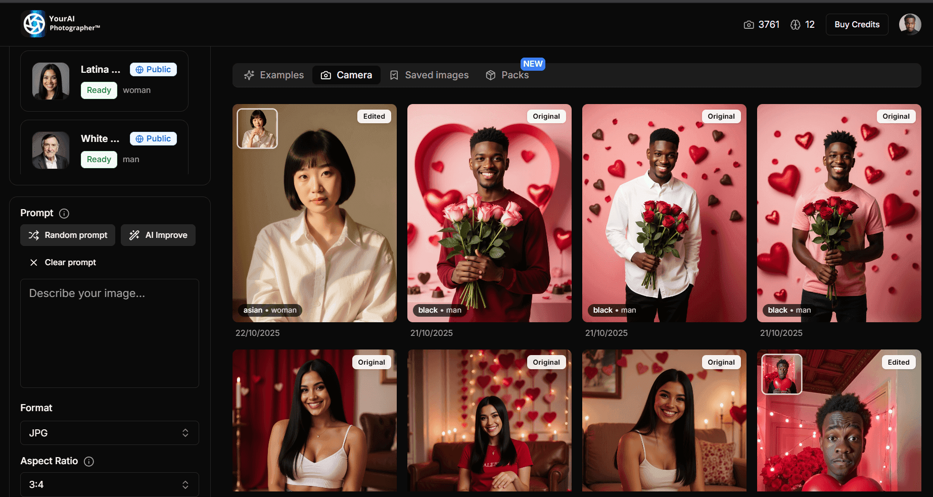 Screenshot 1 of YourAIPhotographer
