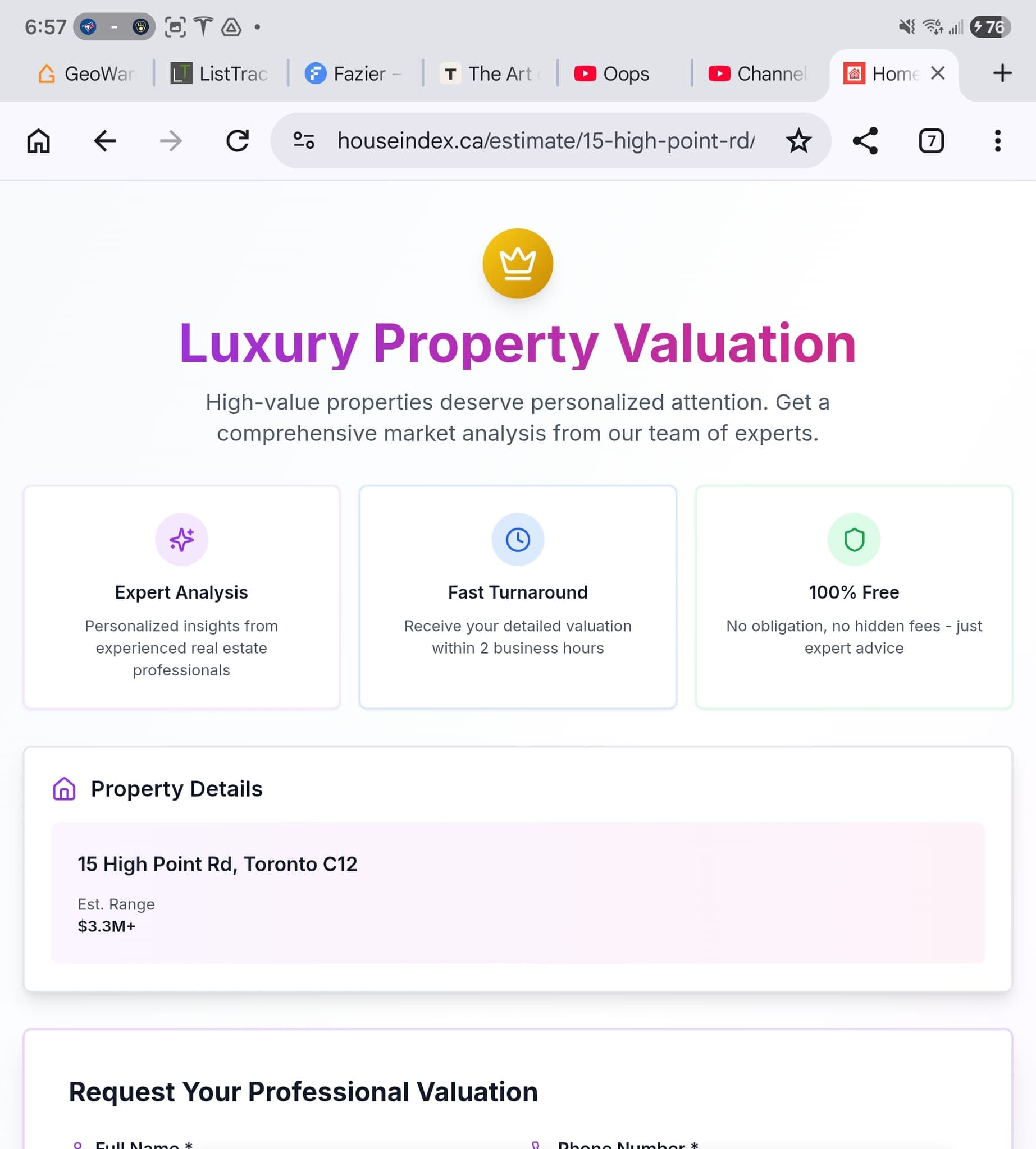 Screenshot 6 of HouseIndex.ca