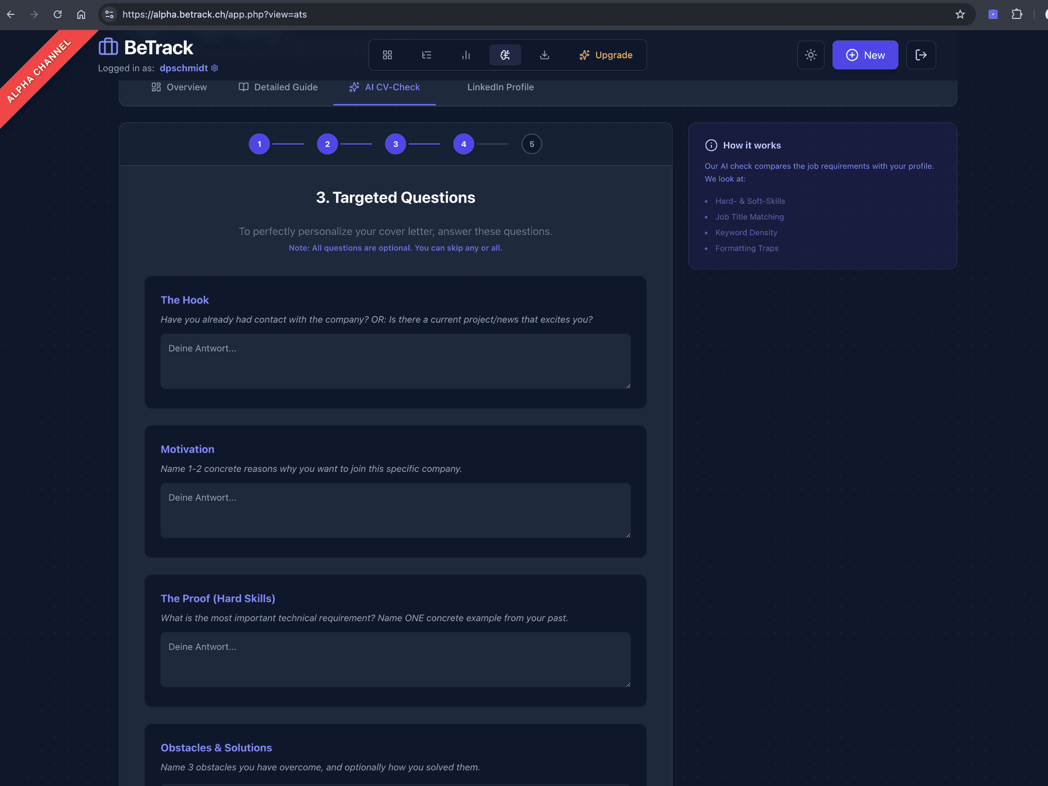 Screenshot 3 of BeTrack