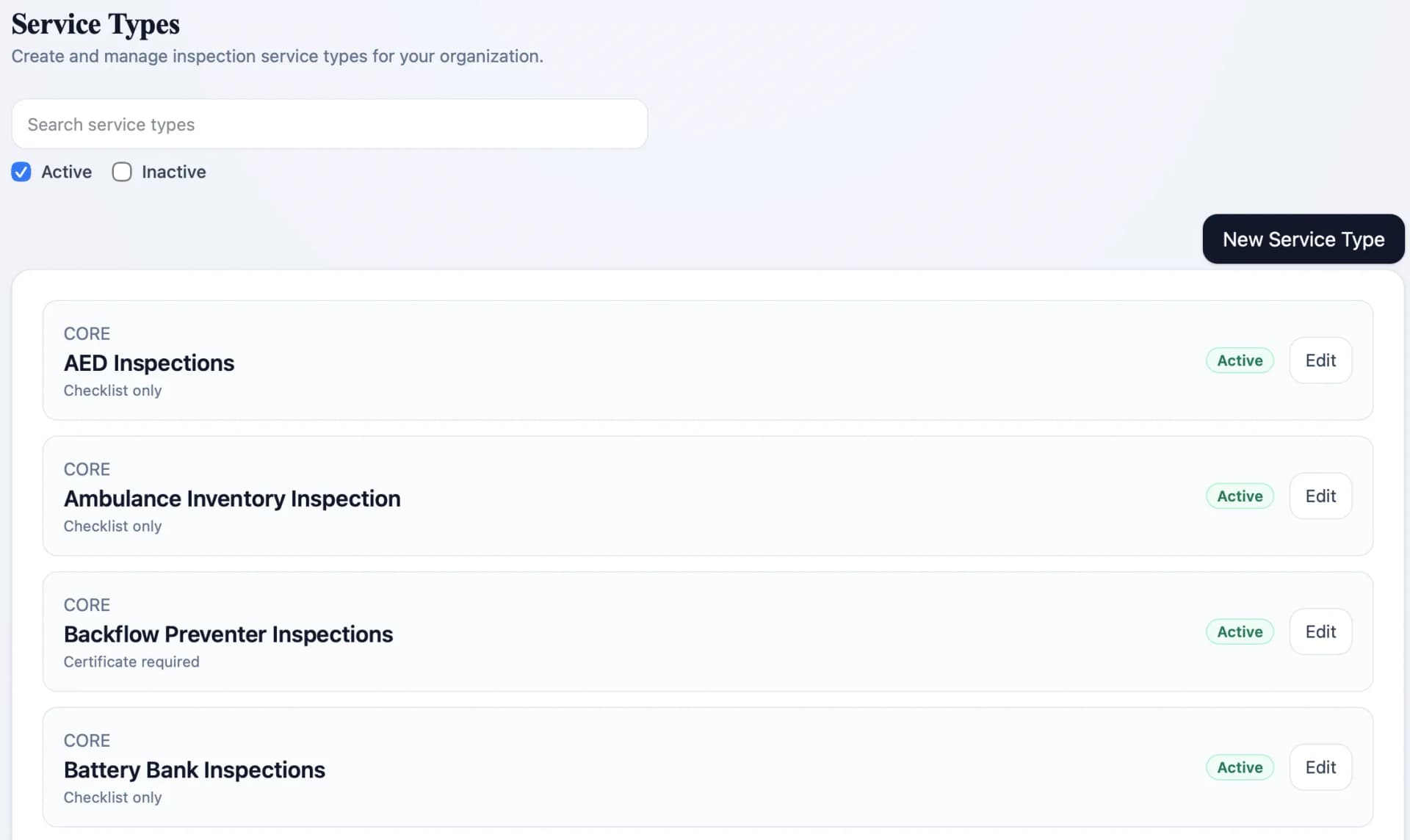 Screenshot 5 of Inspection Logging