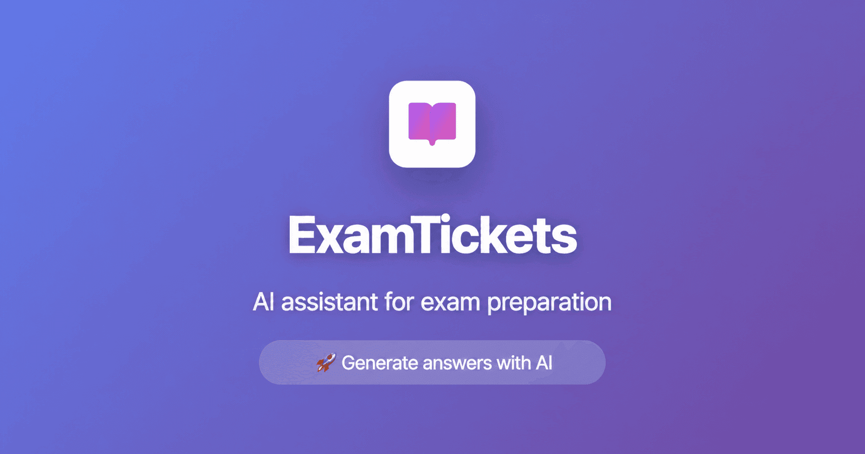 Screenshot 1 of ExamTickets