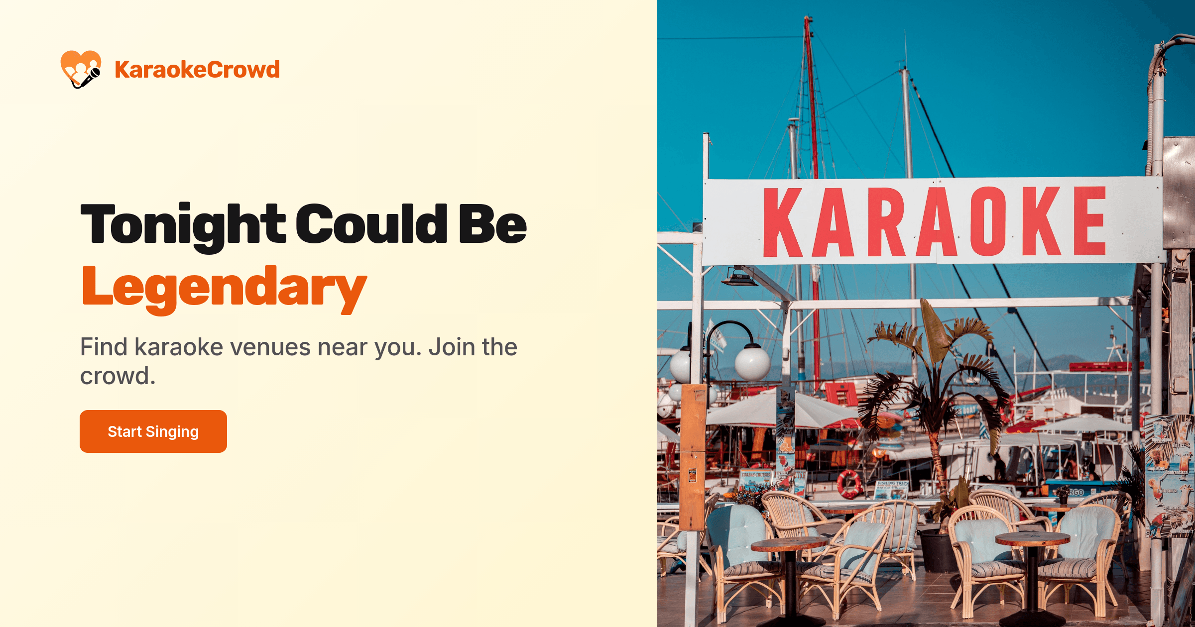 Screenshot 1 of KaraokeCrowd