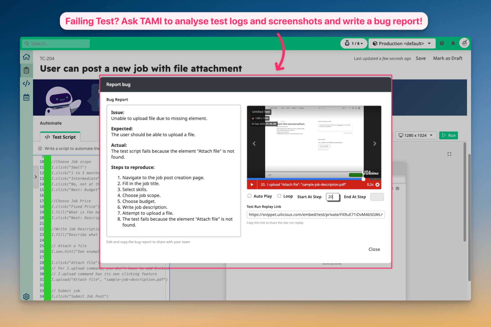 Screenshot 6 of TAMI Studio