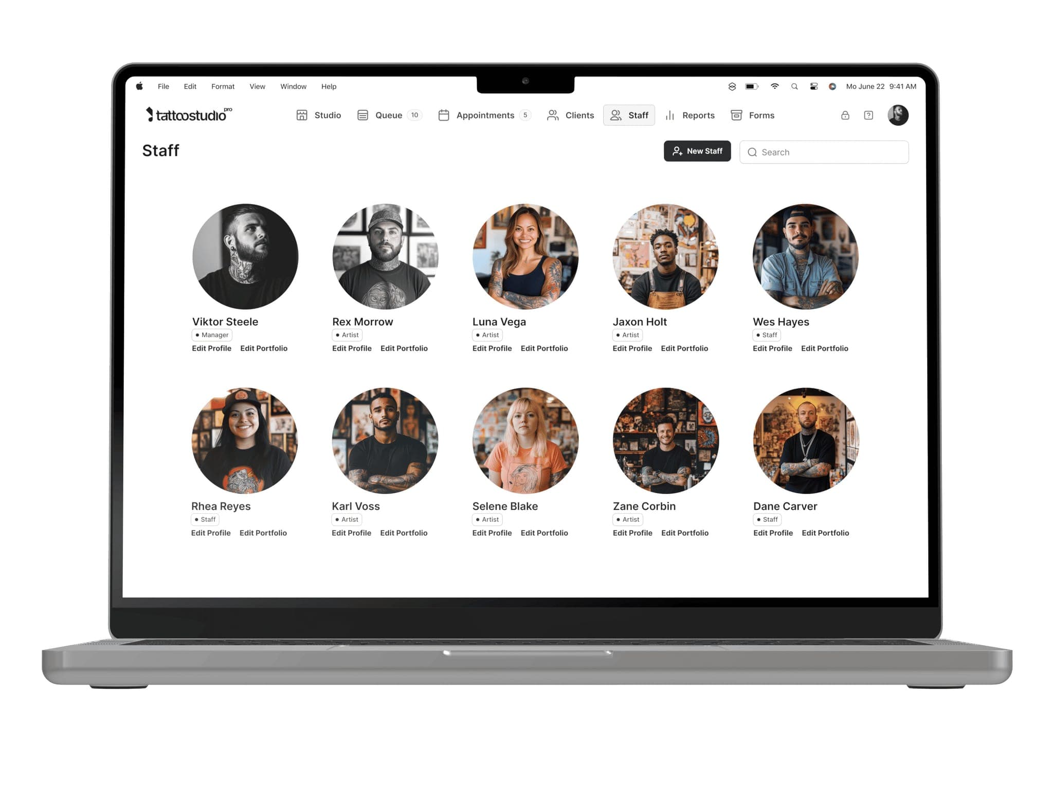 Screenshot 1 of Tattoo Studio Pro
