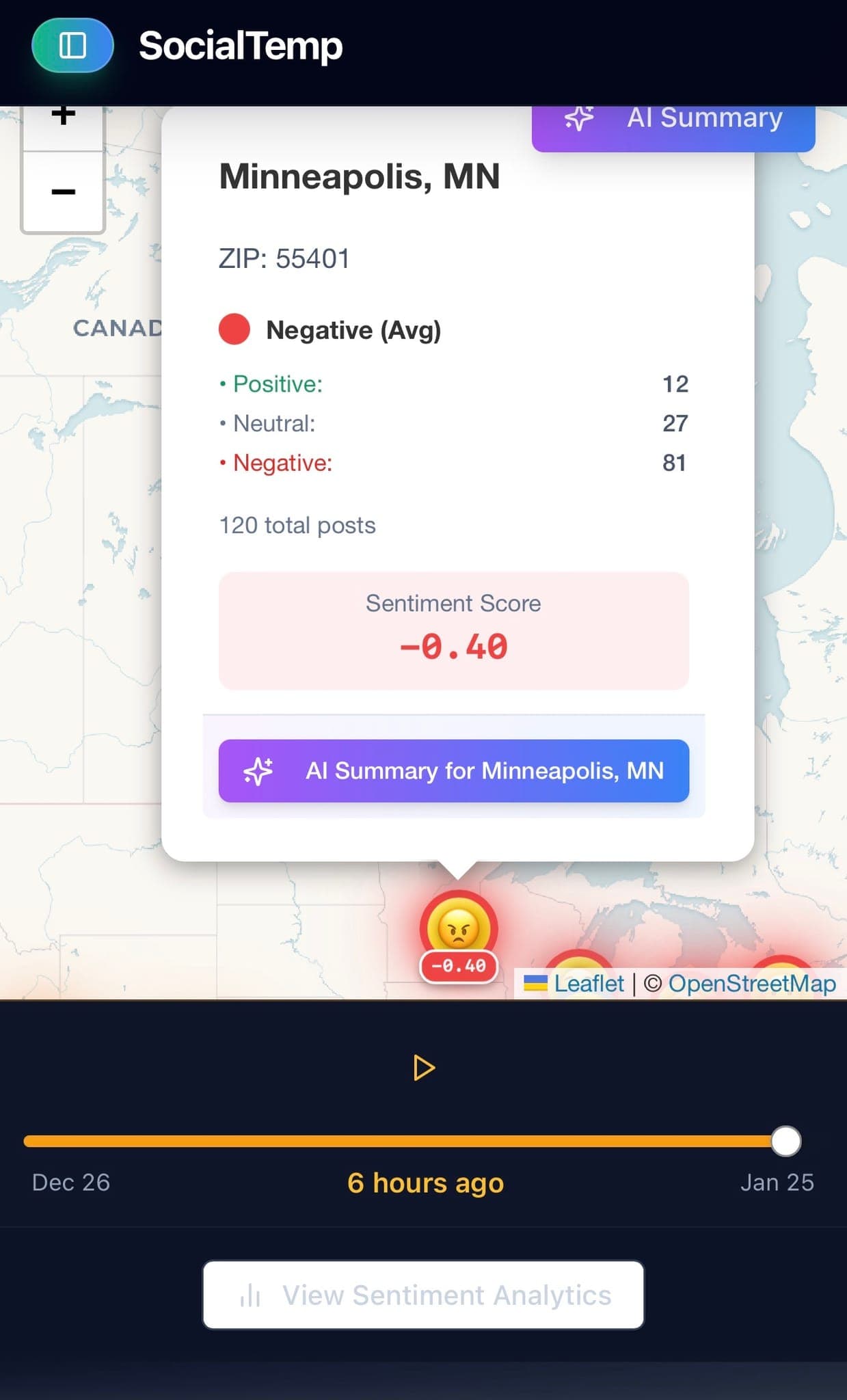 Screenshot 9 of SocialTemp