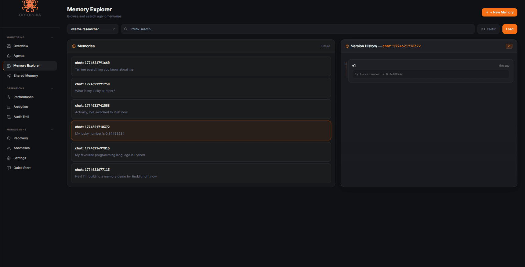 Screenshot 1 of Octopoda