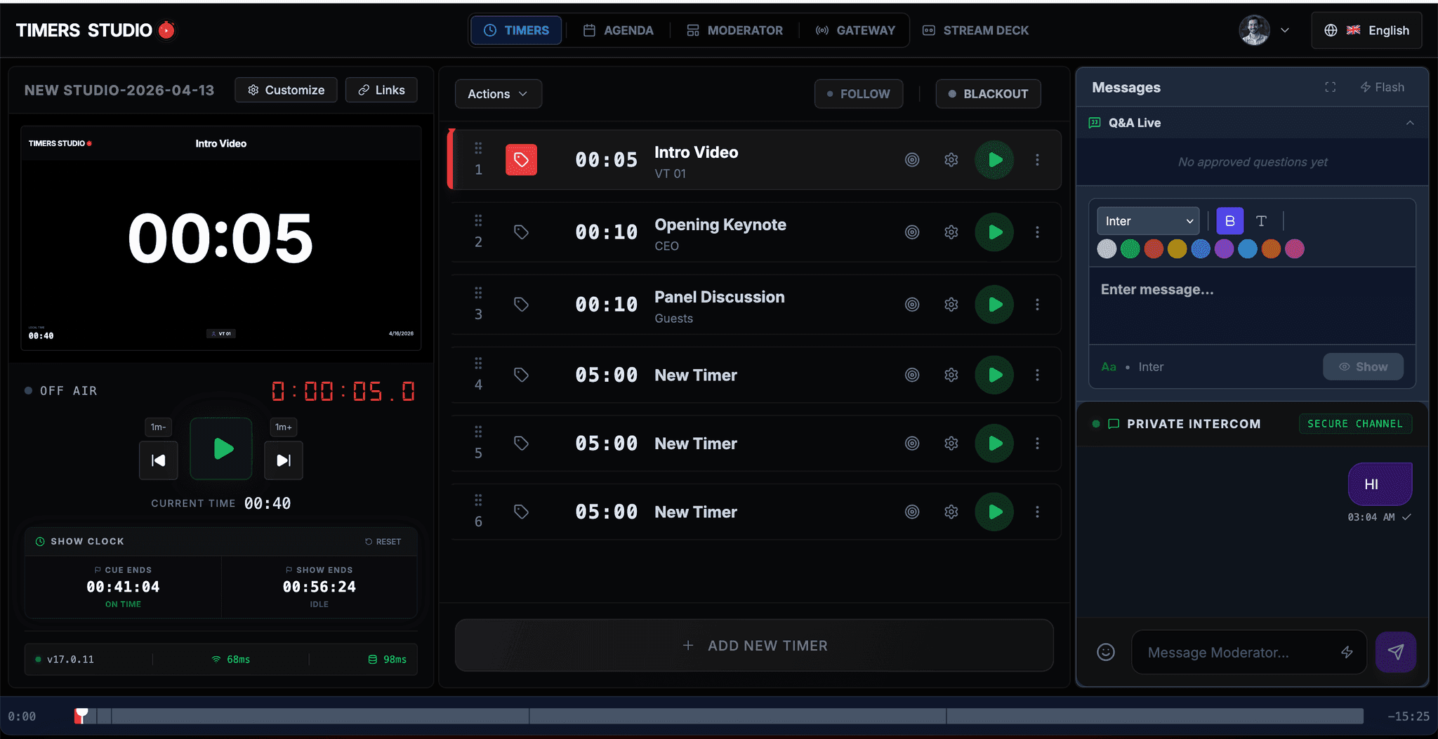 Screenshot 4 of Timers Studio