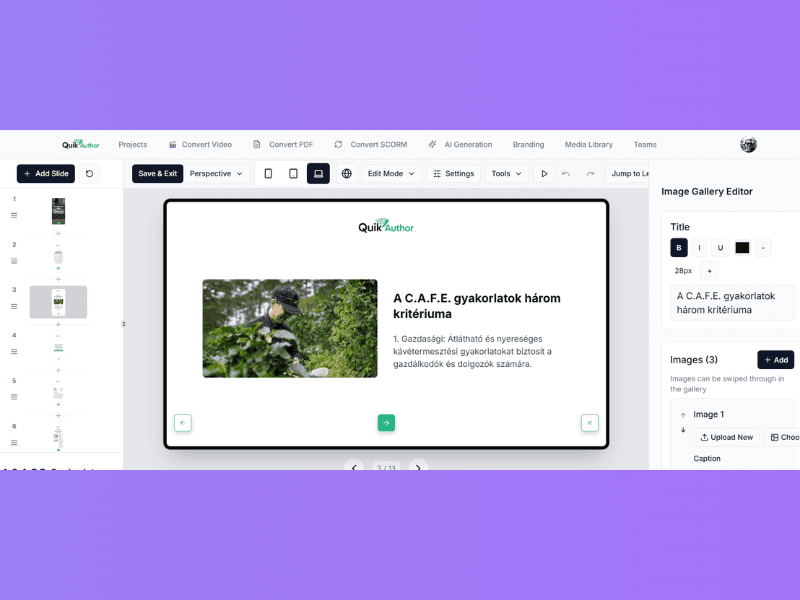 Screenshot 5 of QuikAuthor