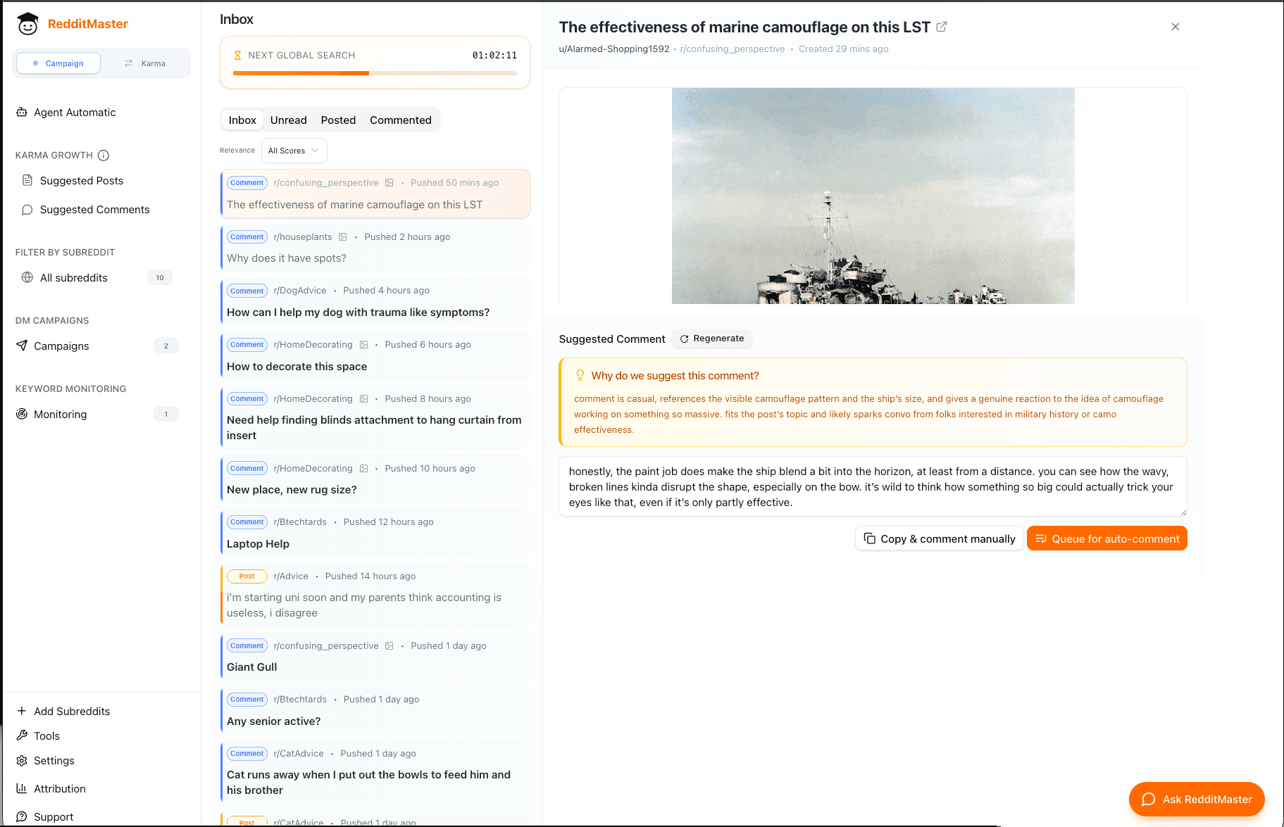 Screenshot 2 of RedditMaster