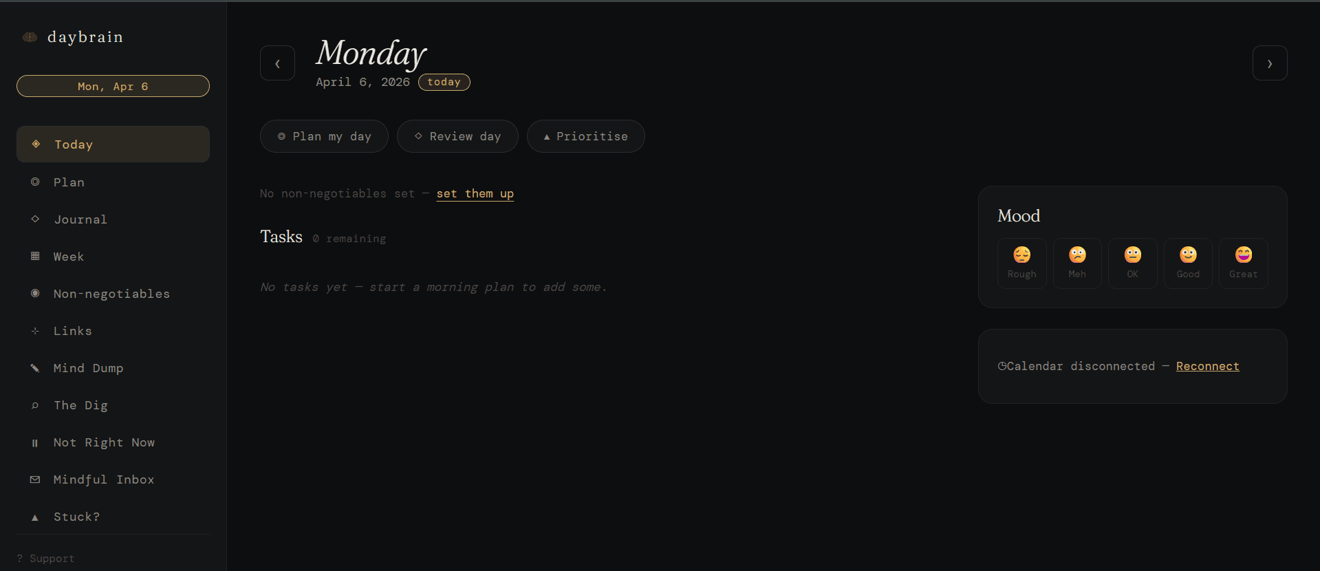 Screenshot 2 of DayBrain