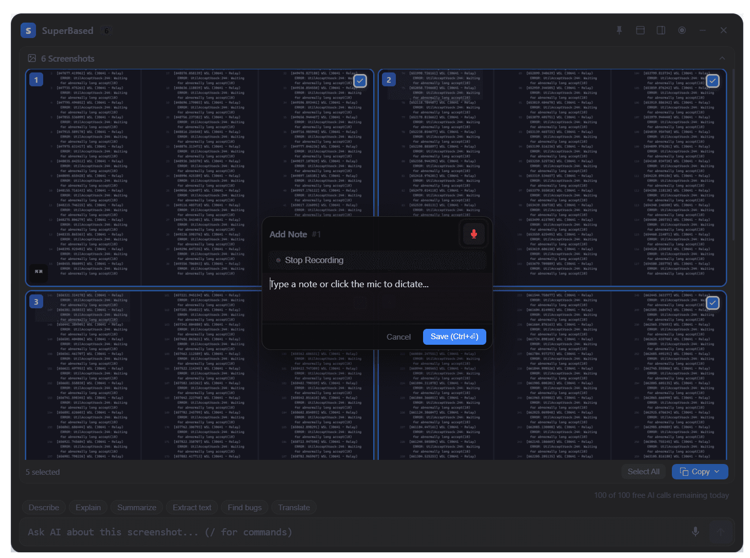 Screenshot 1 of SuperBased