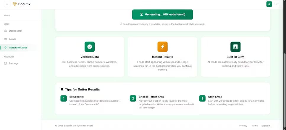 Screenshot 5 of Scoutix