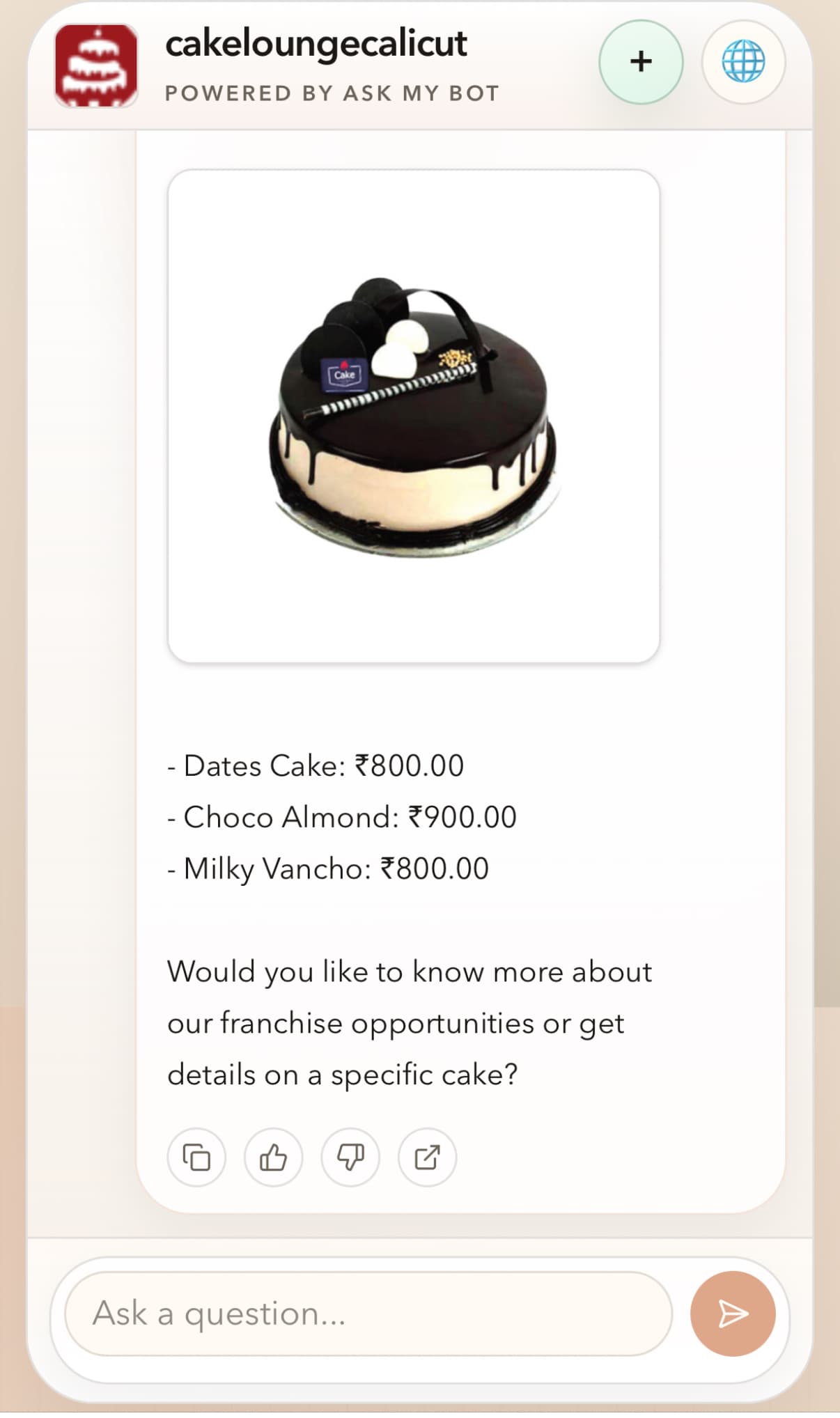 Screenshot 3 of Ask My Bot