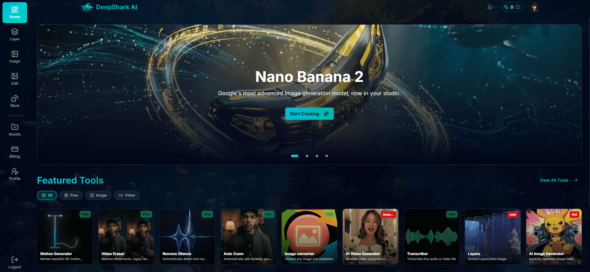Screenshot 10 of DeepShark AI
