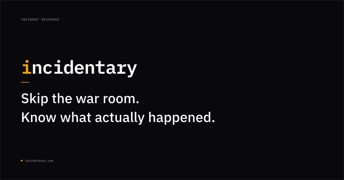 Screenshot 1 of Incidentary