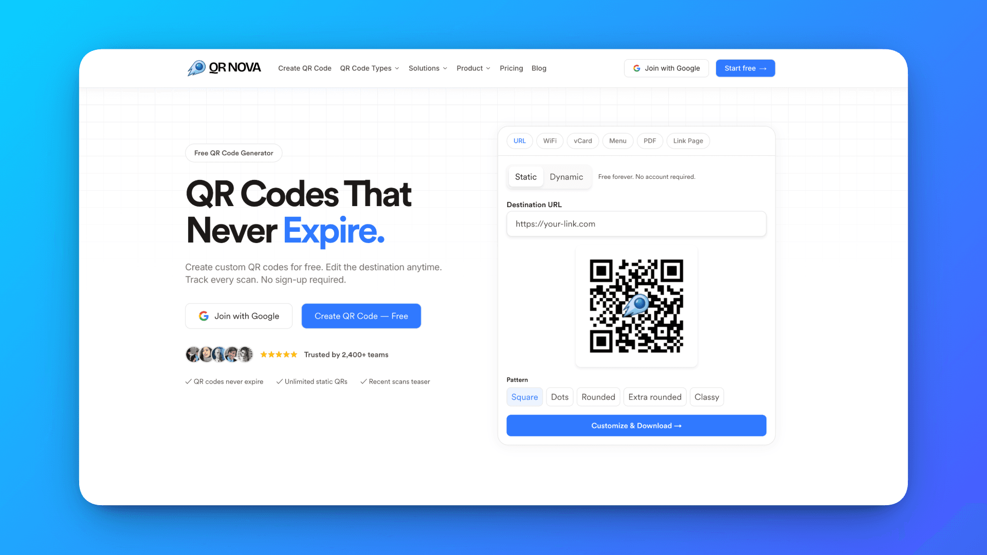Screenshot 1 of QR Nova