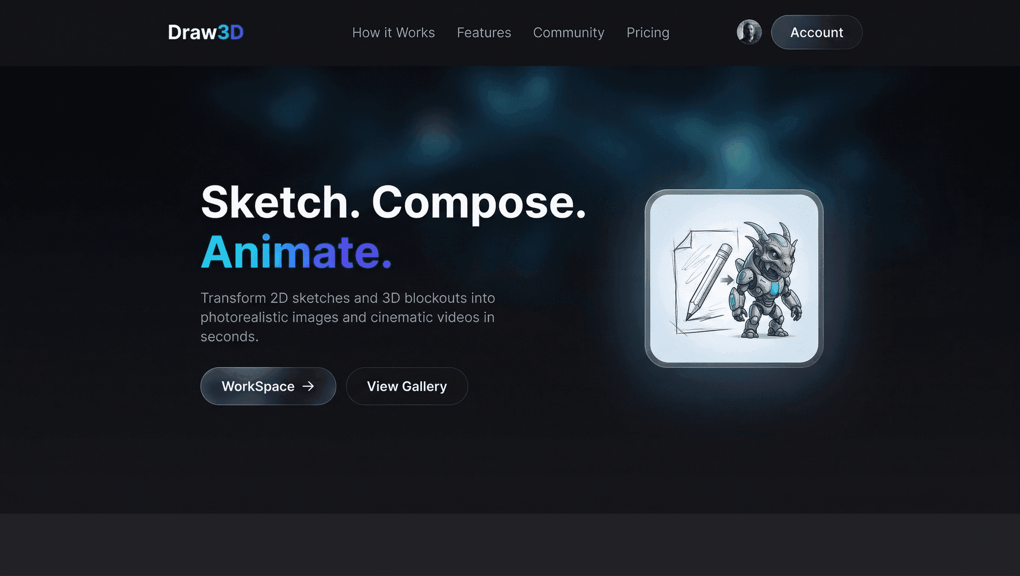 Screenshot 1 of Draw3D