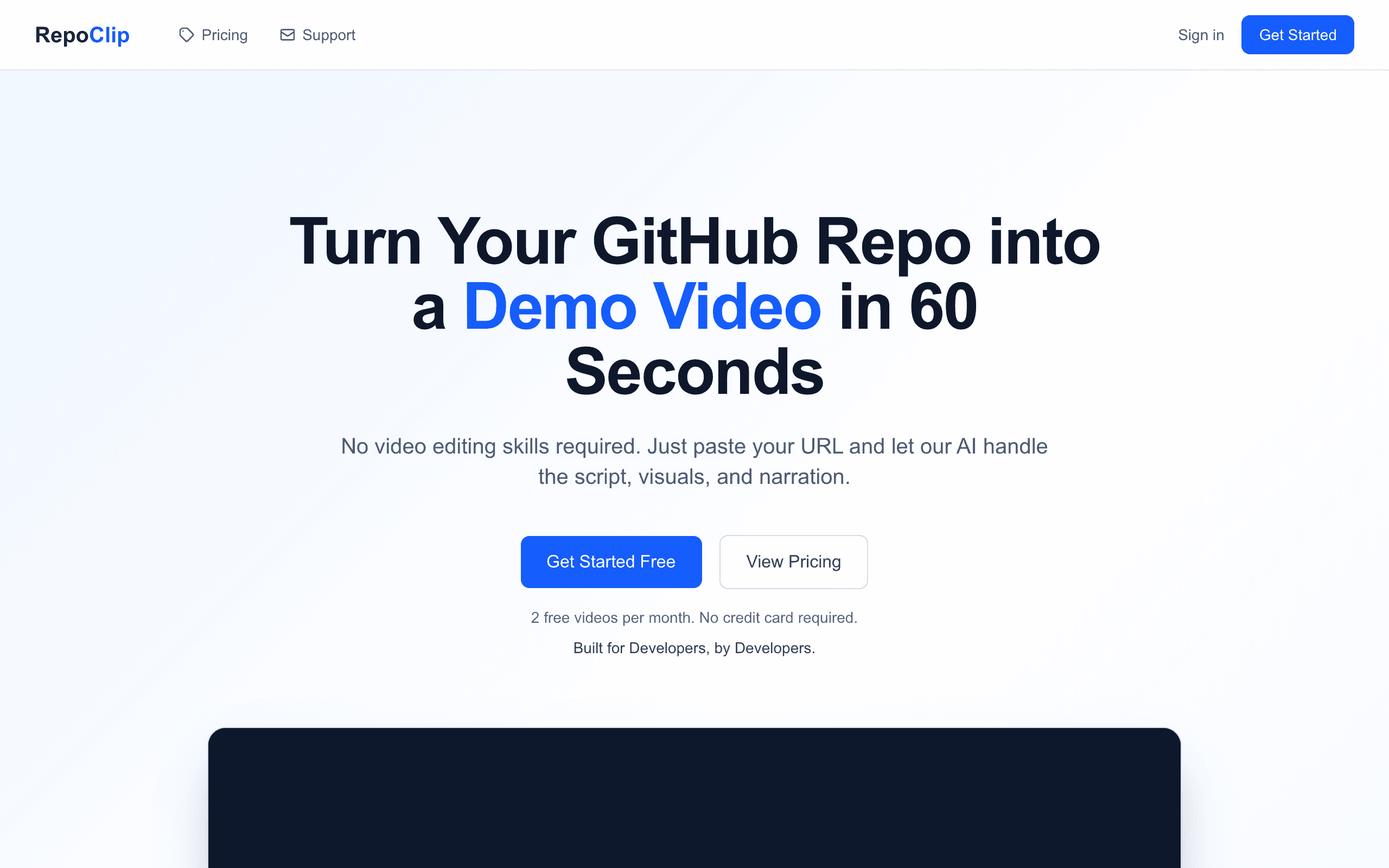 How to Create a GitHub Repository Demo Video in 60 Seconds with AI