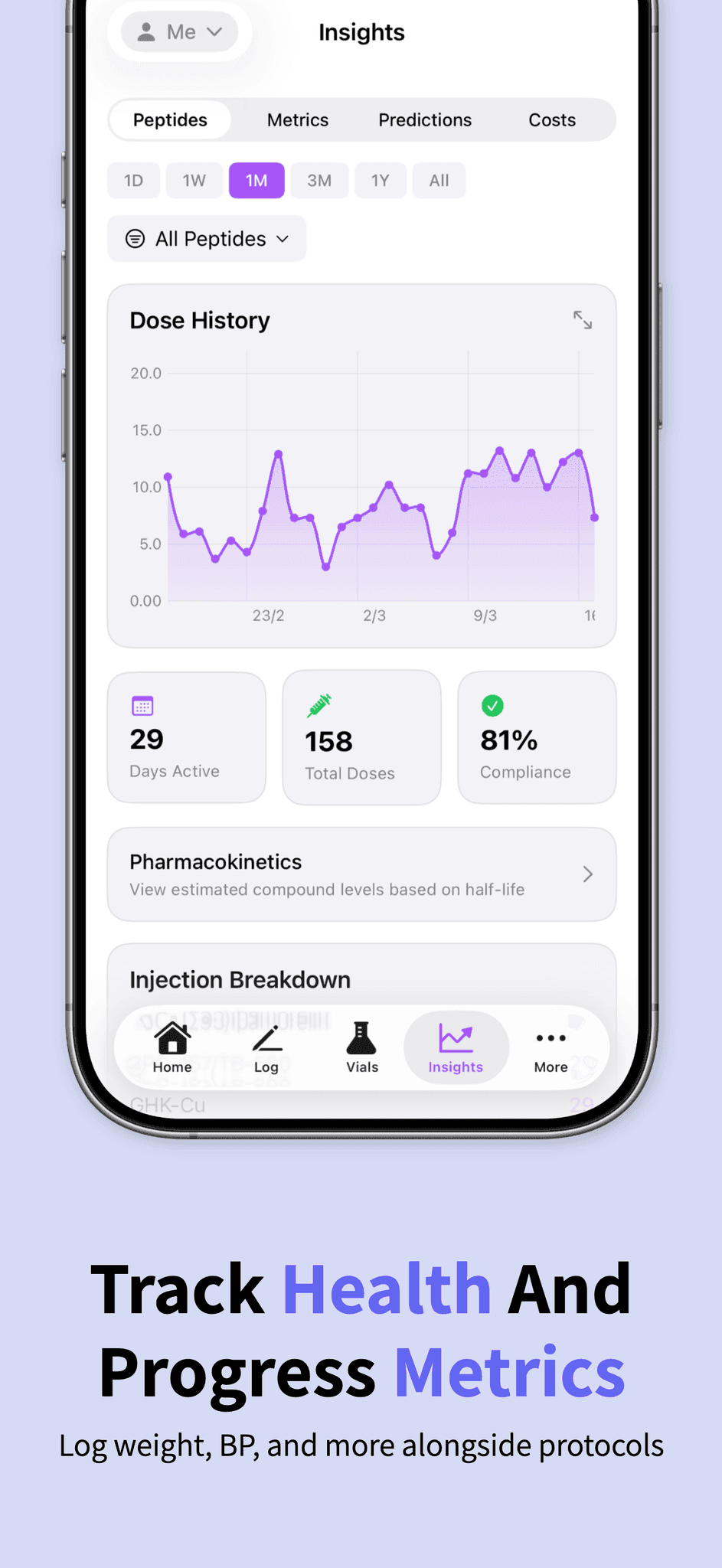 Screenshot 9 of VeriPep Tracker