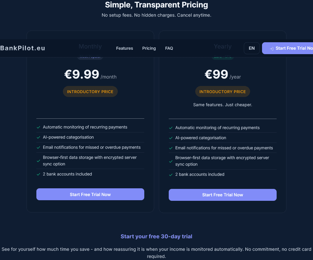 Screenshot 3 of Bankpilot.eu