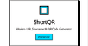 ShortQR - Modern URL Shortener & QR Code