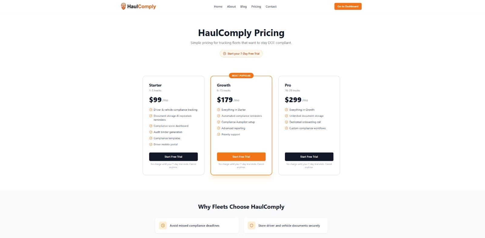 Screenshot 2 of HaulComply