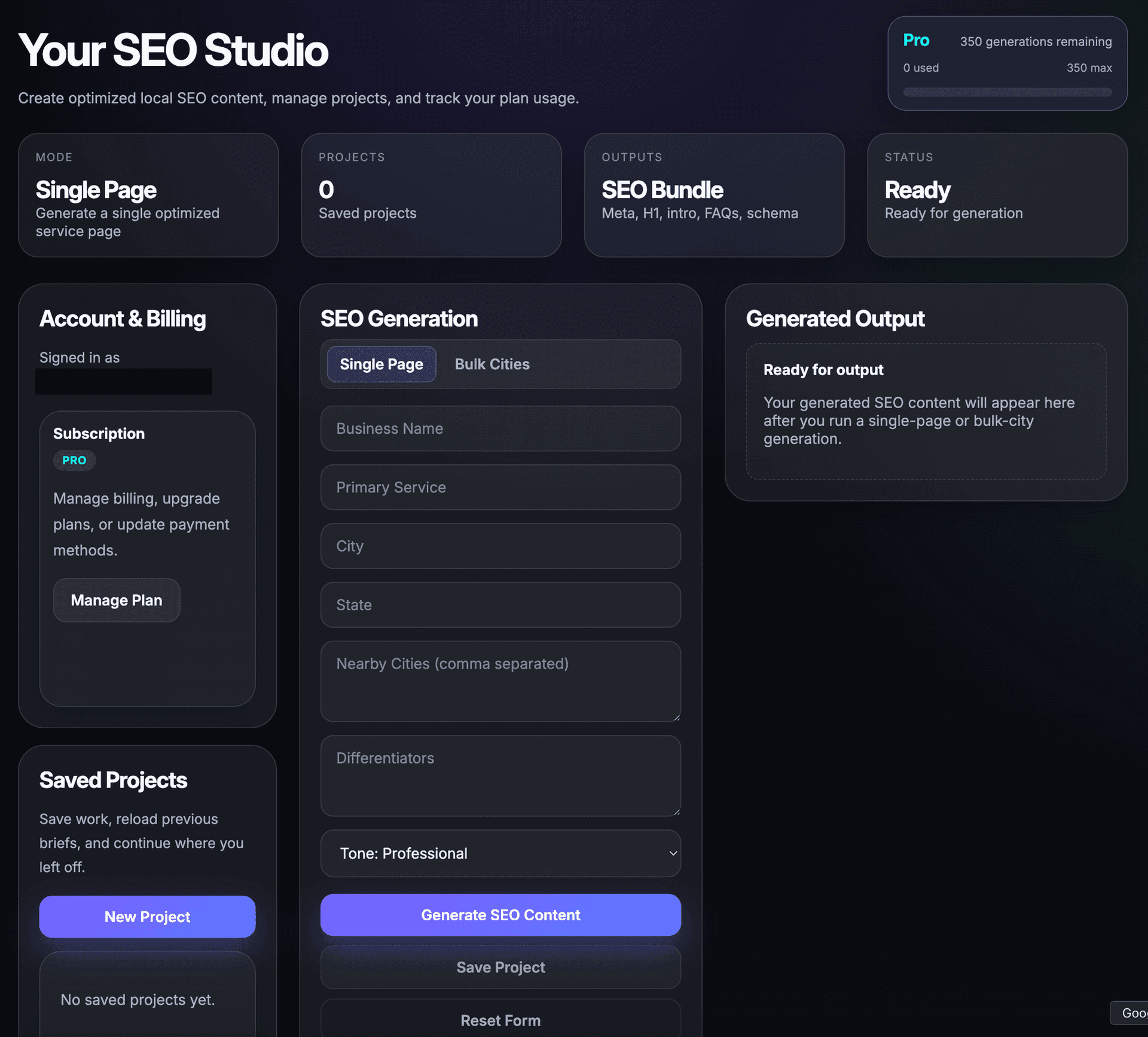 Screenshot 2 of Your SEO Studio