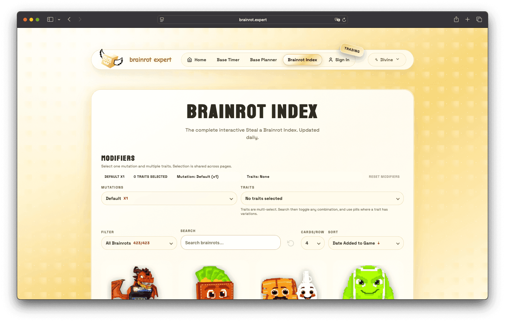 Screenshot 6 of brainrot.expert