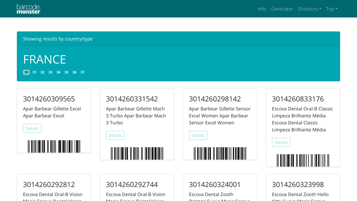 Screenshot 3 of barcode.monster