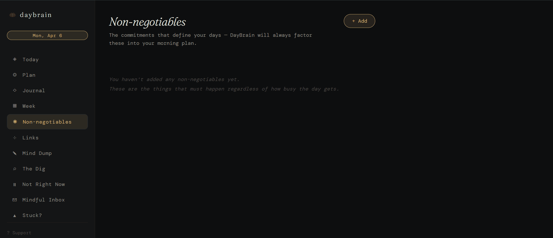 Screenshot 3 of DayBrain