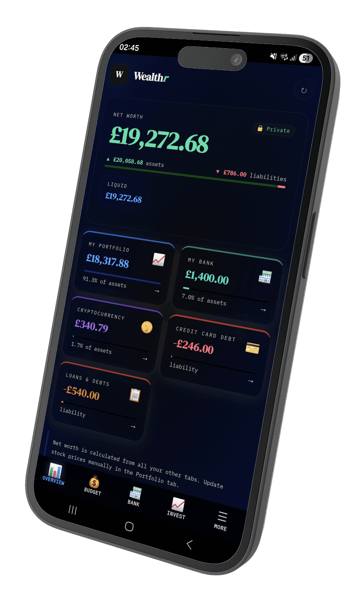 Screenshot 3 of Wealthr