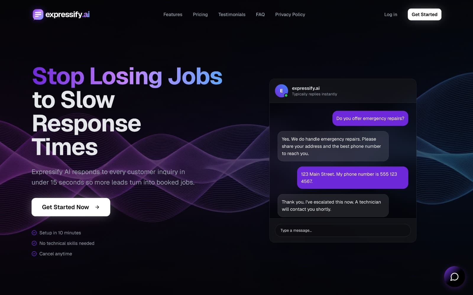 Screenshot 1 of Expressify