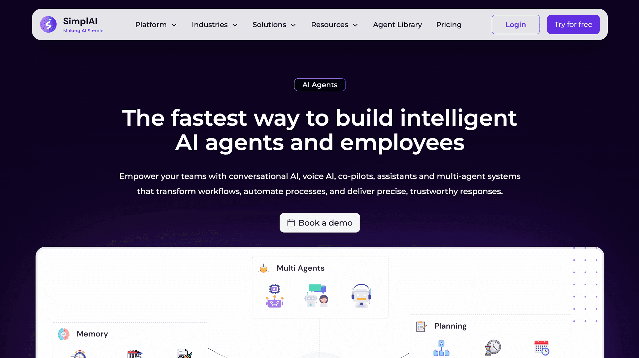Screenshot 1 of SimplAI