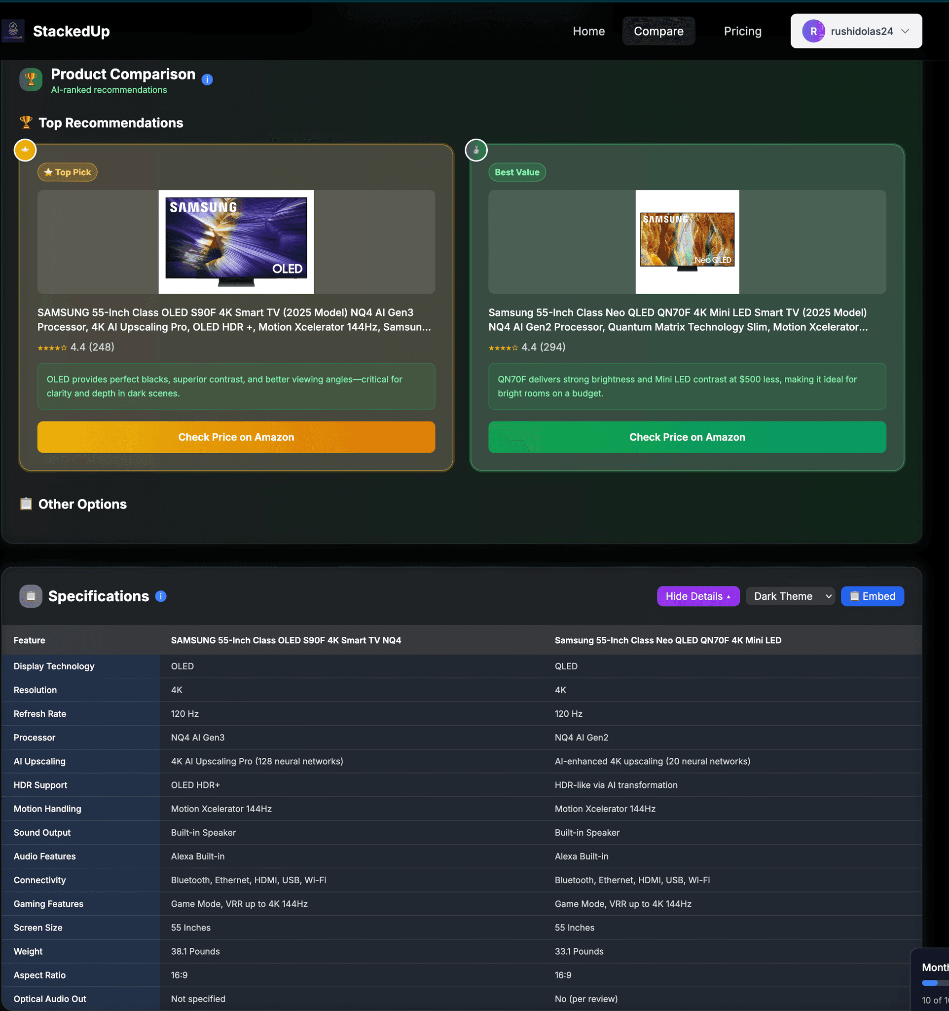 Screenshot 8 of StackedUp AI