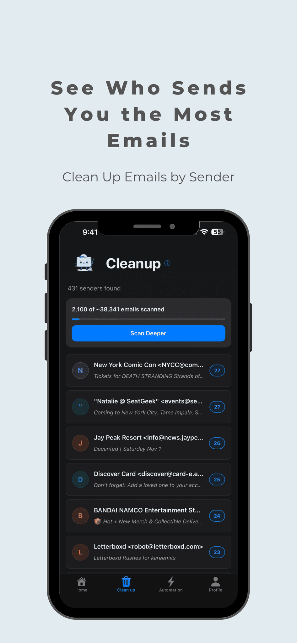 Screenshot 5 of EmailBuddy