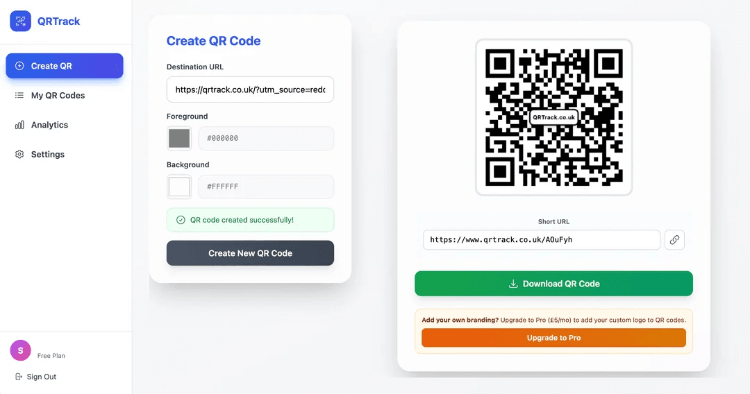 Screenshot 5 of QRTrack - QR Code With Analysis