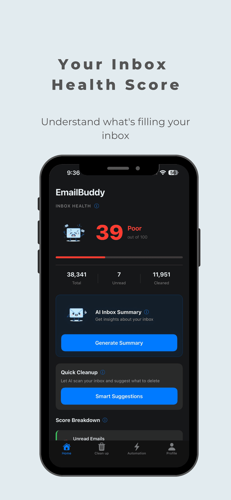 Screenshot 3 of EmailBuddy