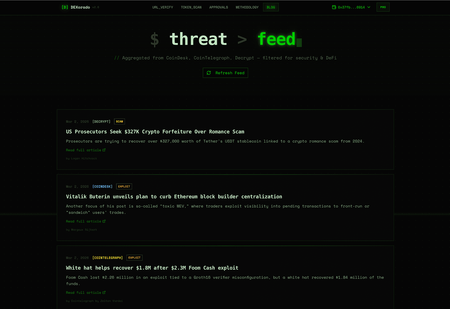 Screenshot 1 of DEXorado