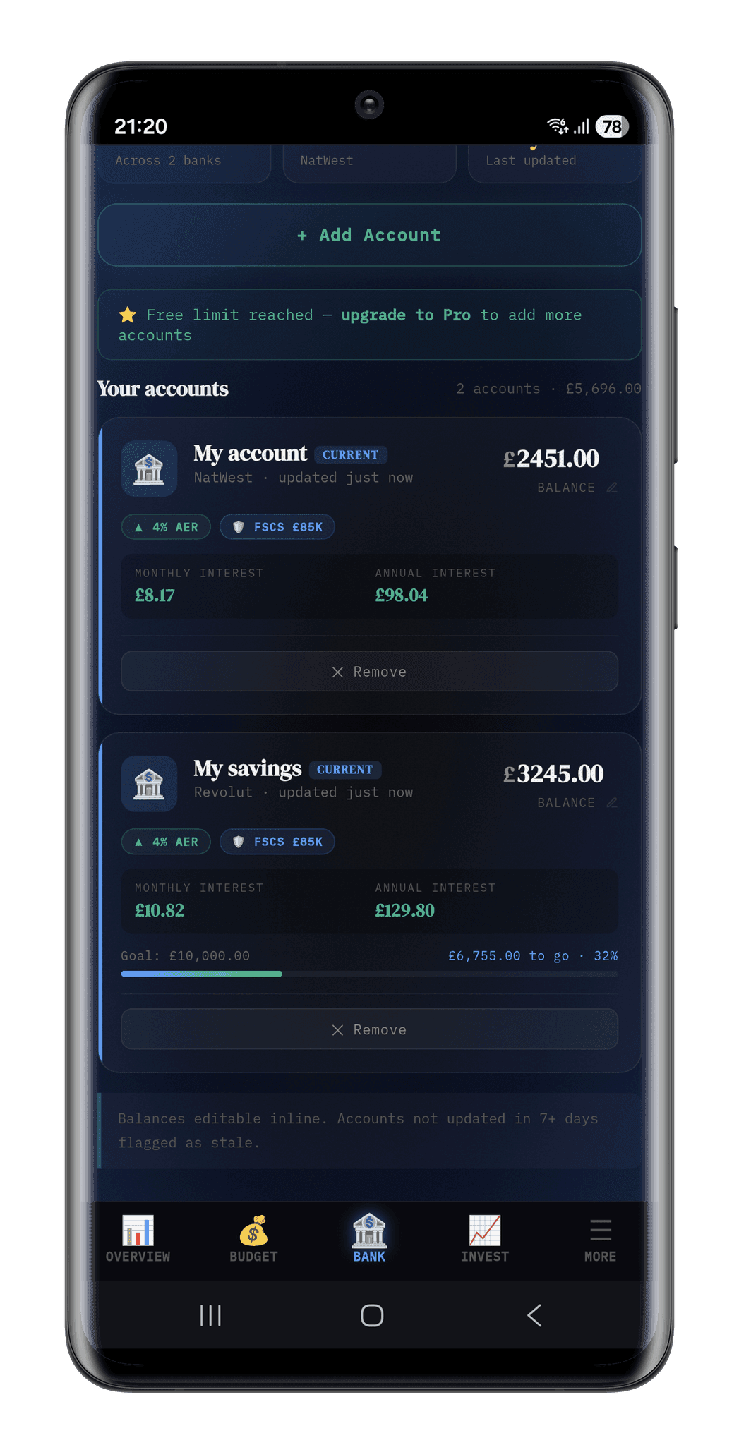 Screenshot 6 of Wealthr
